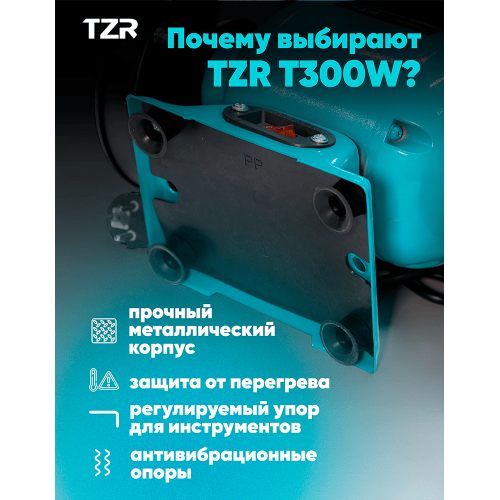 Станок точильный TZR T300W
